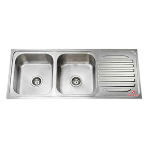 DOUBLE BOWL SINGLE DRAINER – 1