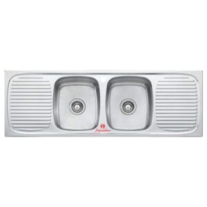 DOUBLE BOWL DOUBLE DRAINER - 2